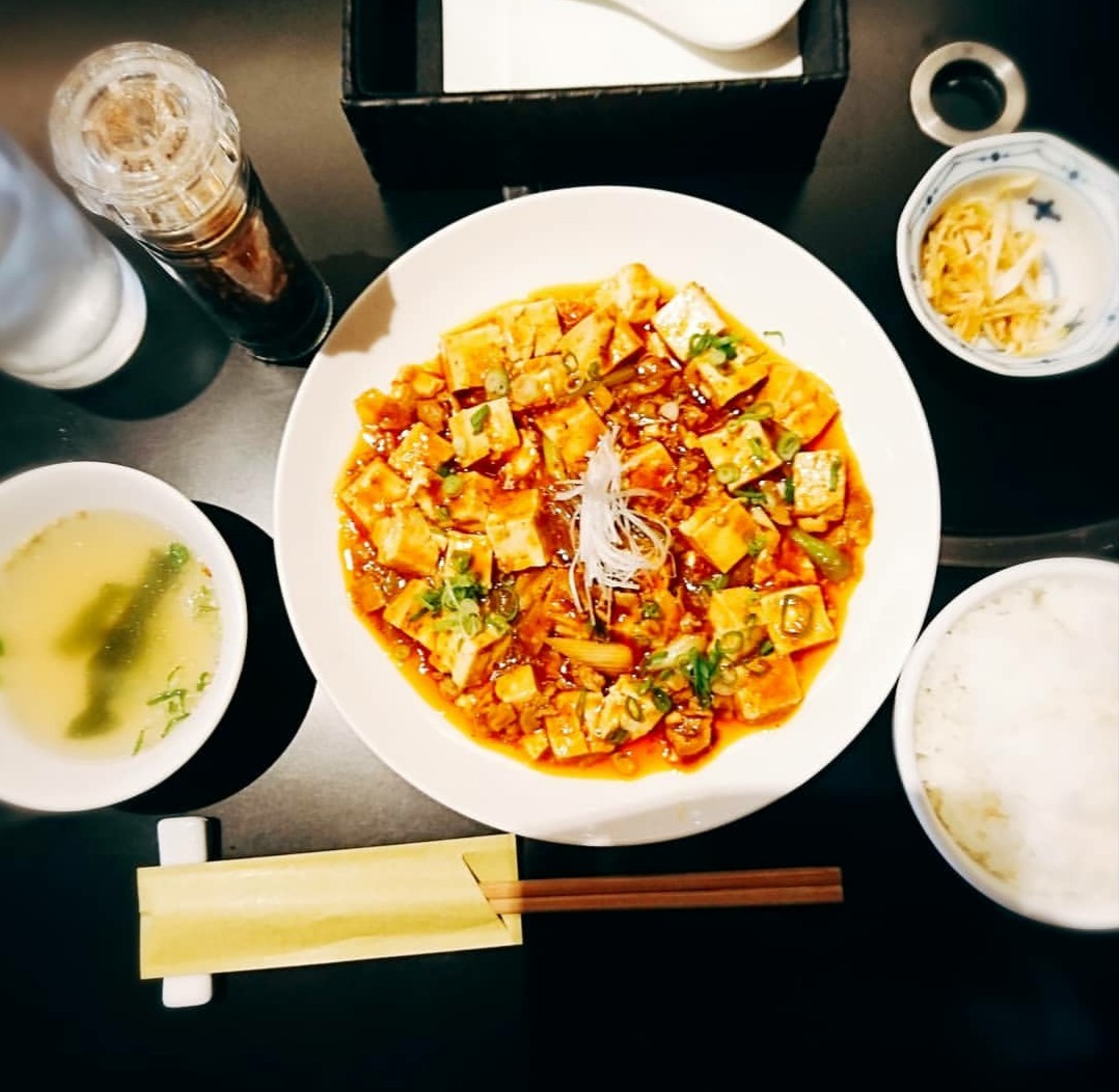 【石鍋料理 建 堺東店】最上級の麻婆豆腐ランチ