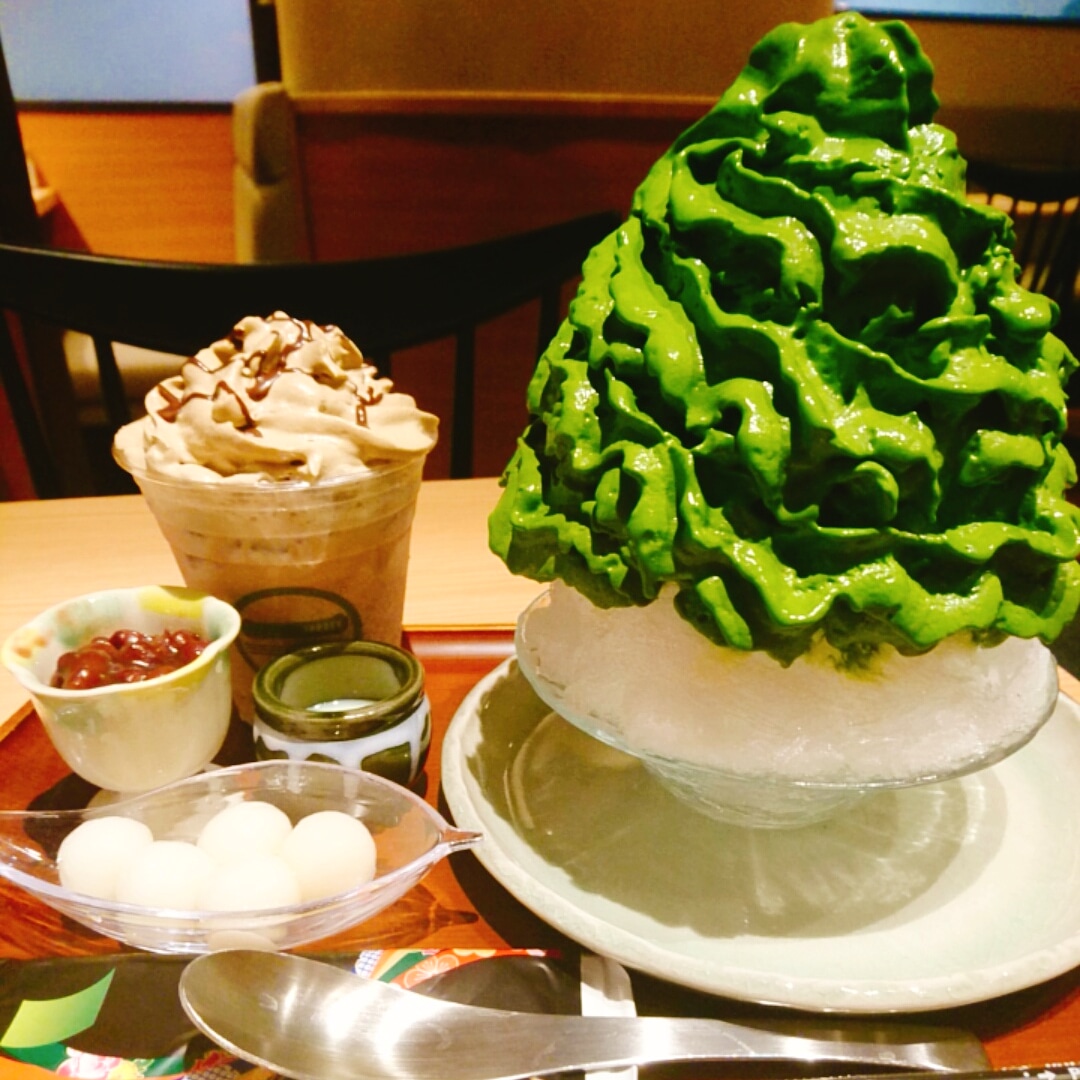 清水一芳園 京都のお茶屋さんのエスプーマかき氷 美味しいもん In 関西