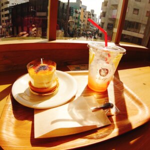 三宮,カフェ,スイーツ,神戸,りんご